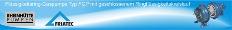 FRIATEC Rheinh&uuml;tte Fl&uuml;ssigkeitsring-Gaspumpen aus Keramik f&uuml;r korrosive und abrasive Gase und D&auml;mpfe